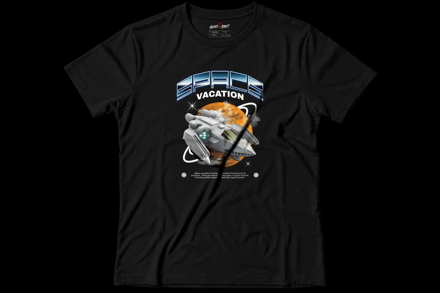SPACE VACATION Front flatlay view