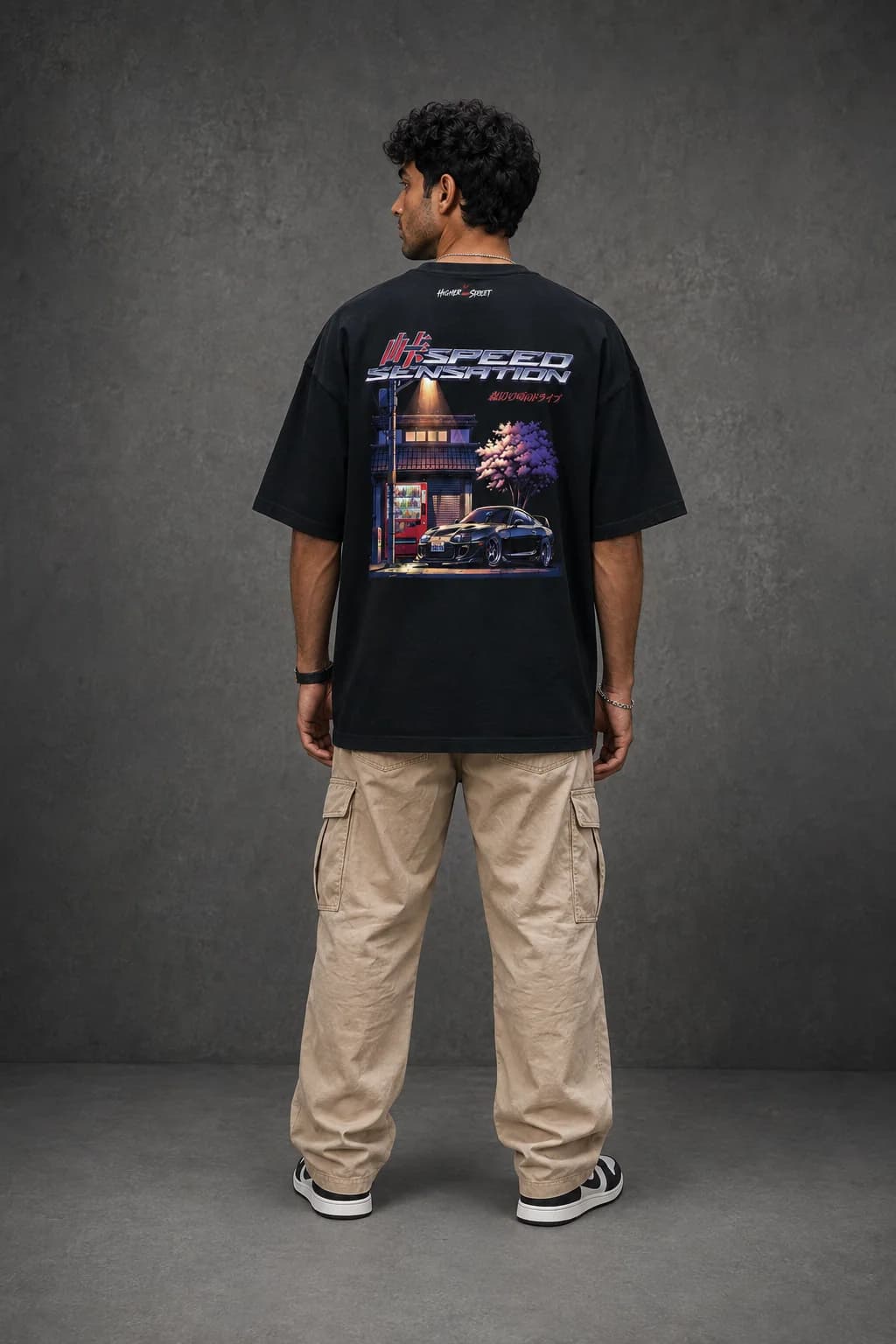 SPEED SENSATION OVERSIZED: Back oversized model view