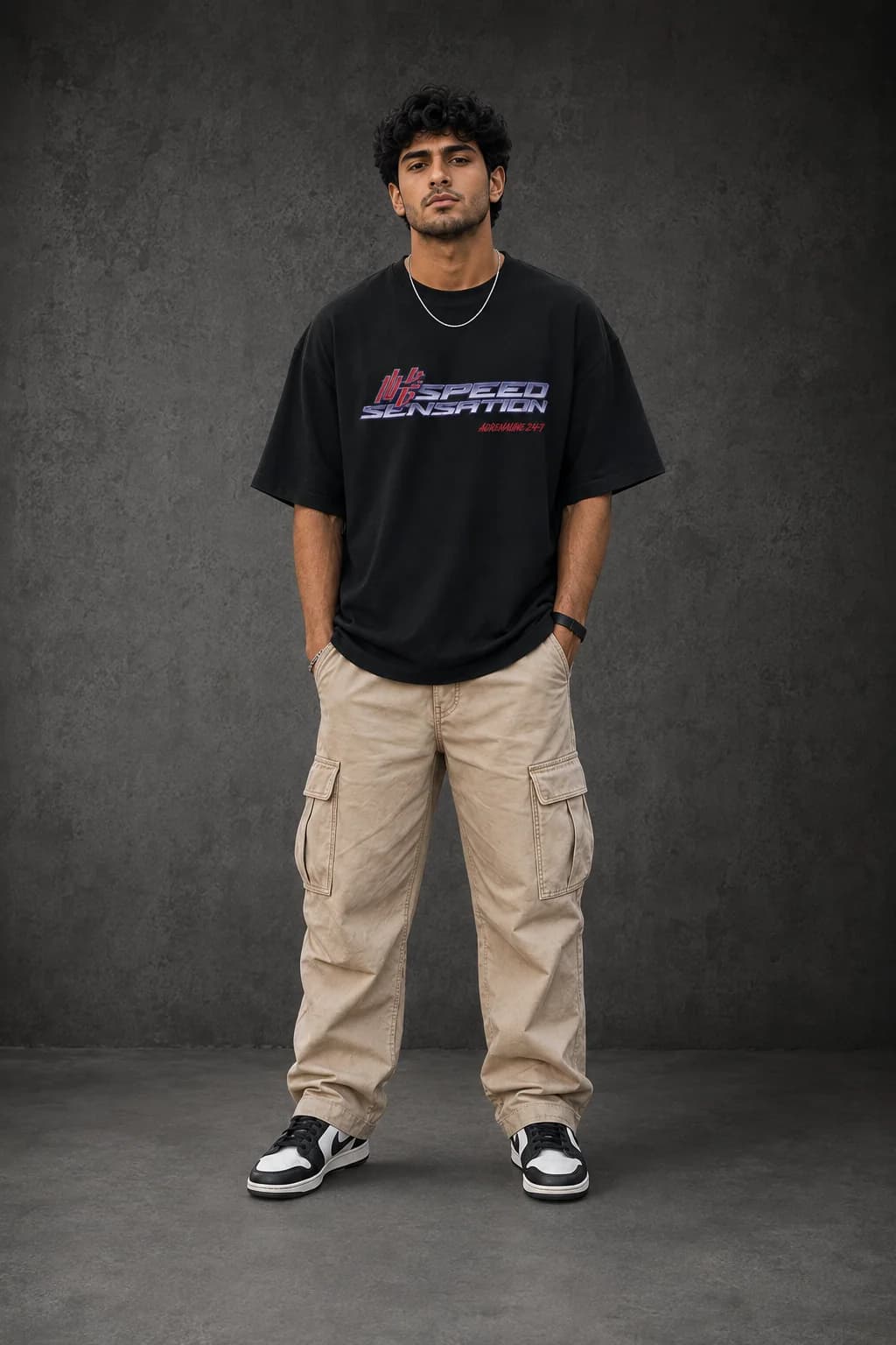 SPEED SENSATION OVERSIZED: Front oversized model view