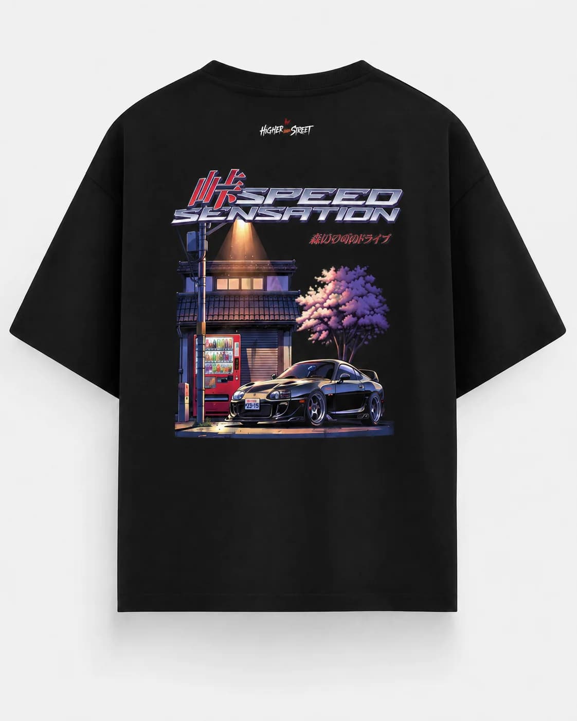 SPEED SENSATION OVERSIZED Back oversized flatlay view