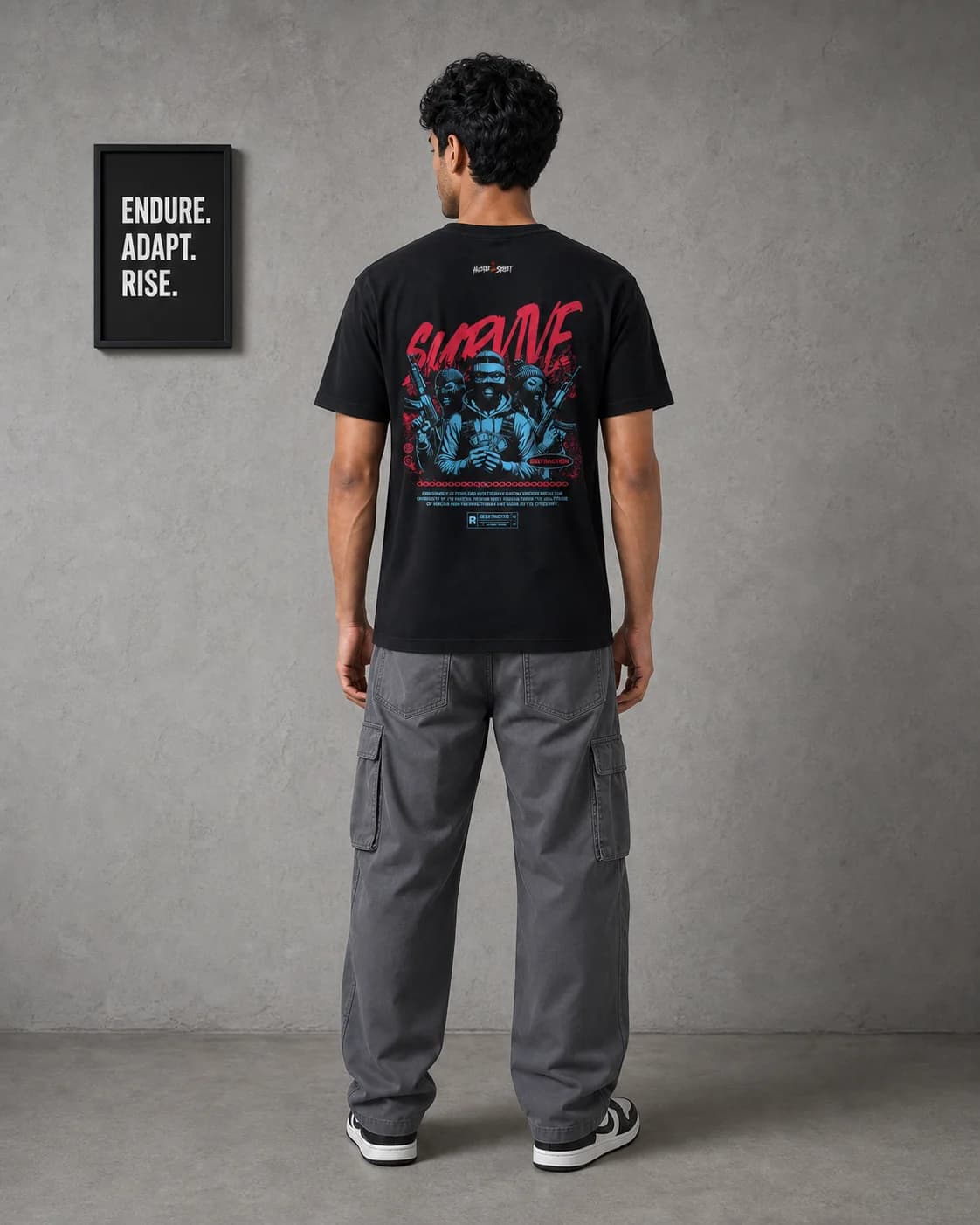 SURVIVE: Back model view