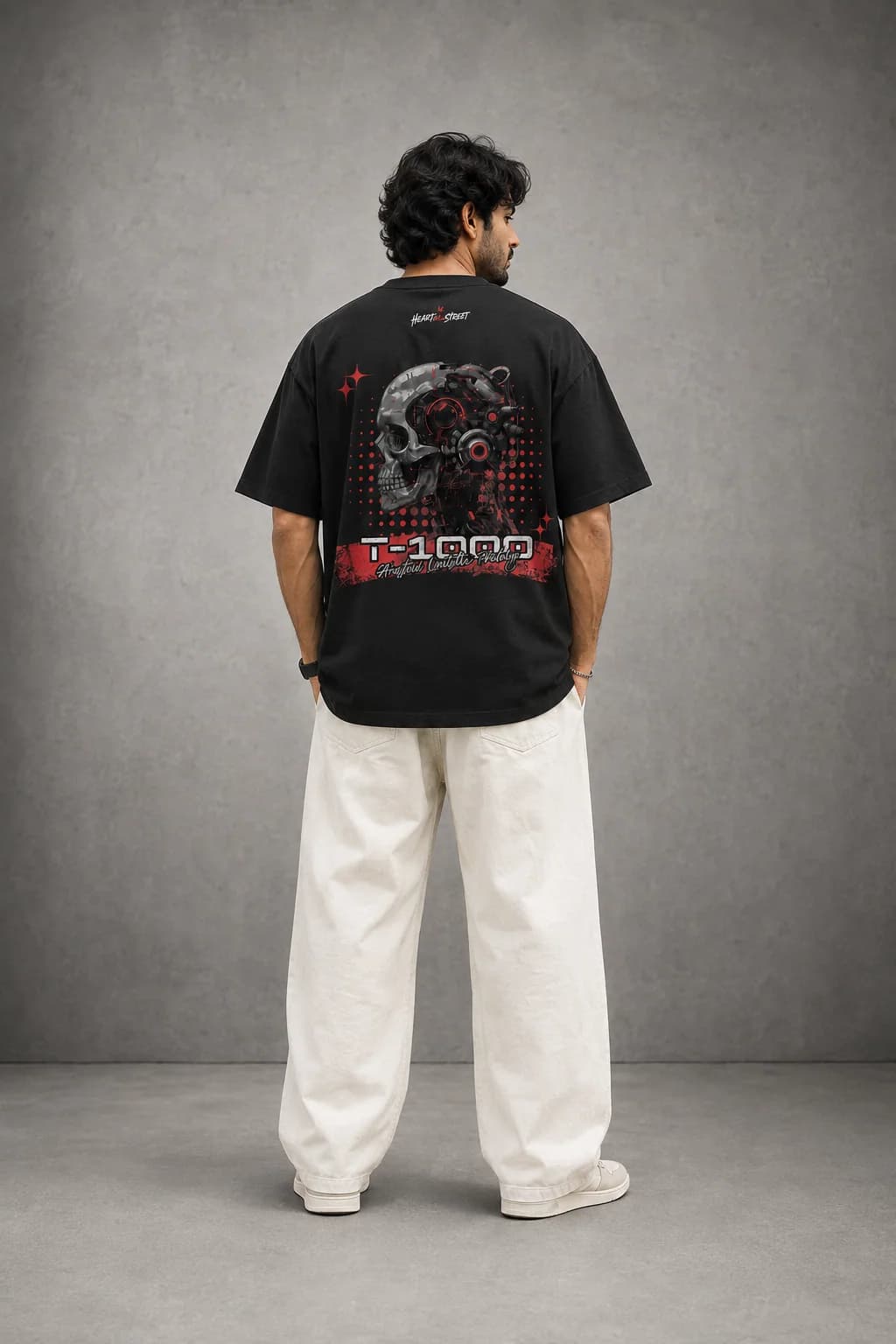 T-1000 OVERSIZED: Back oversized model view