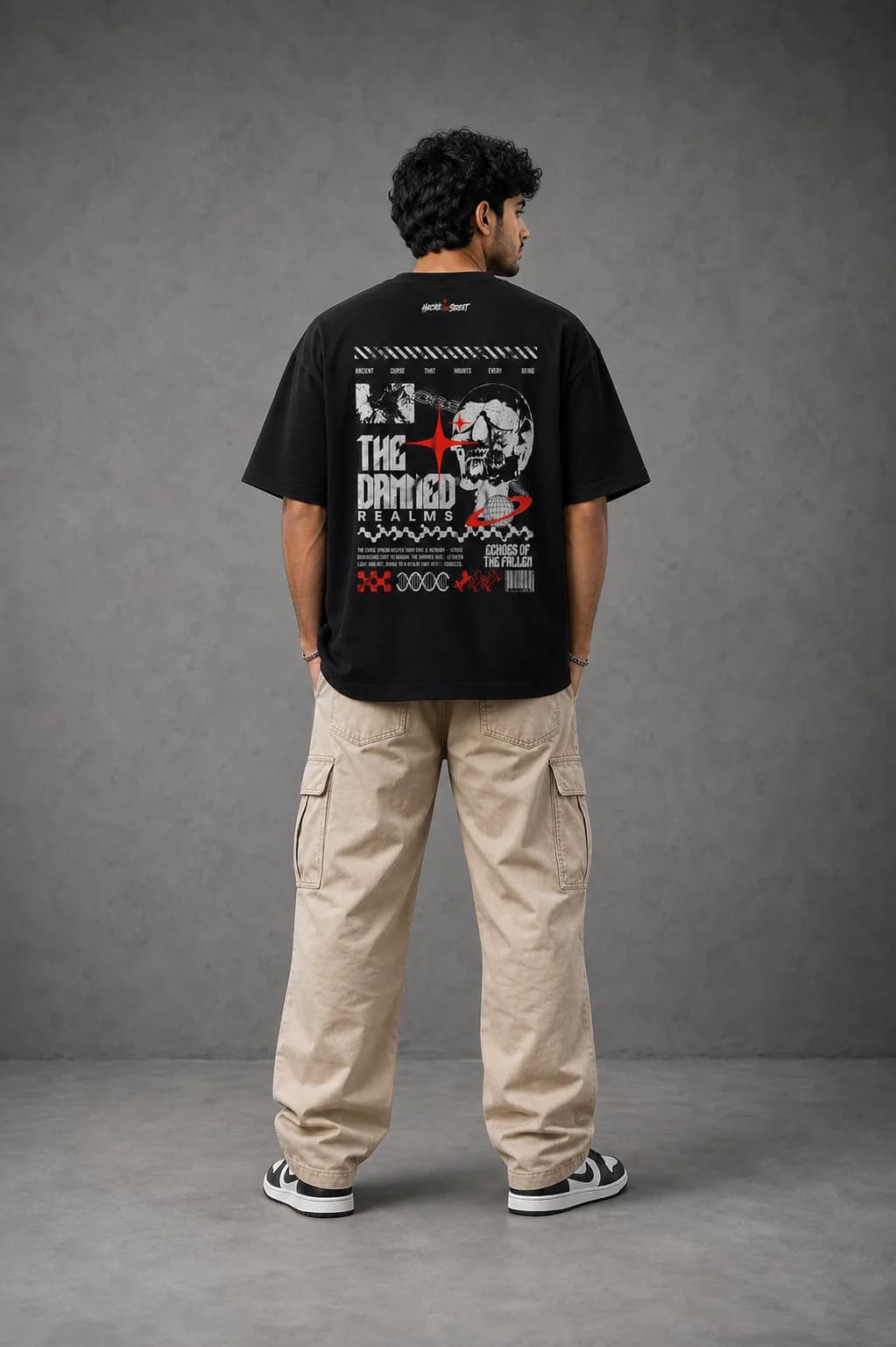 THE DAMNED REALMS OVERSIZED: Back oversized model view