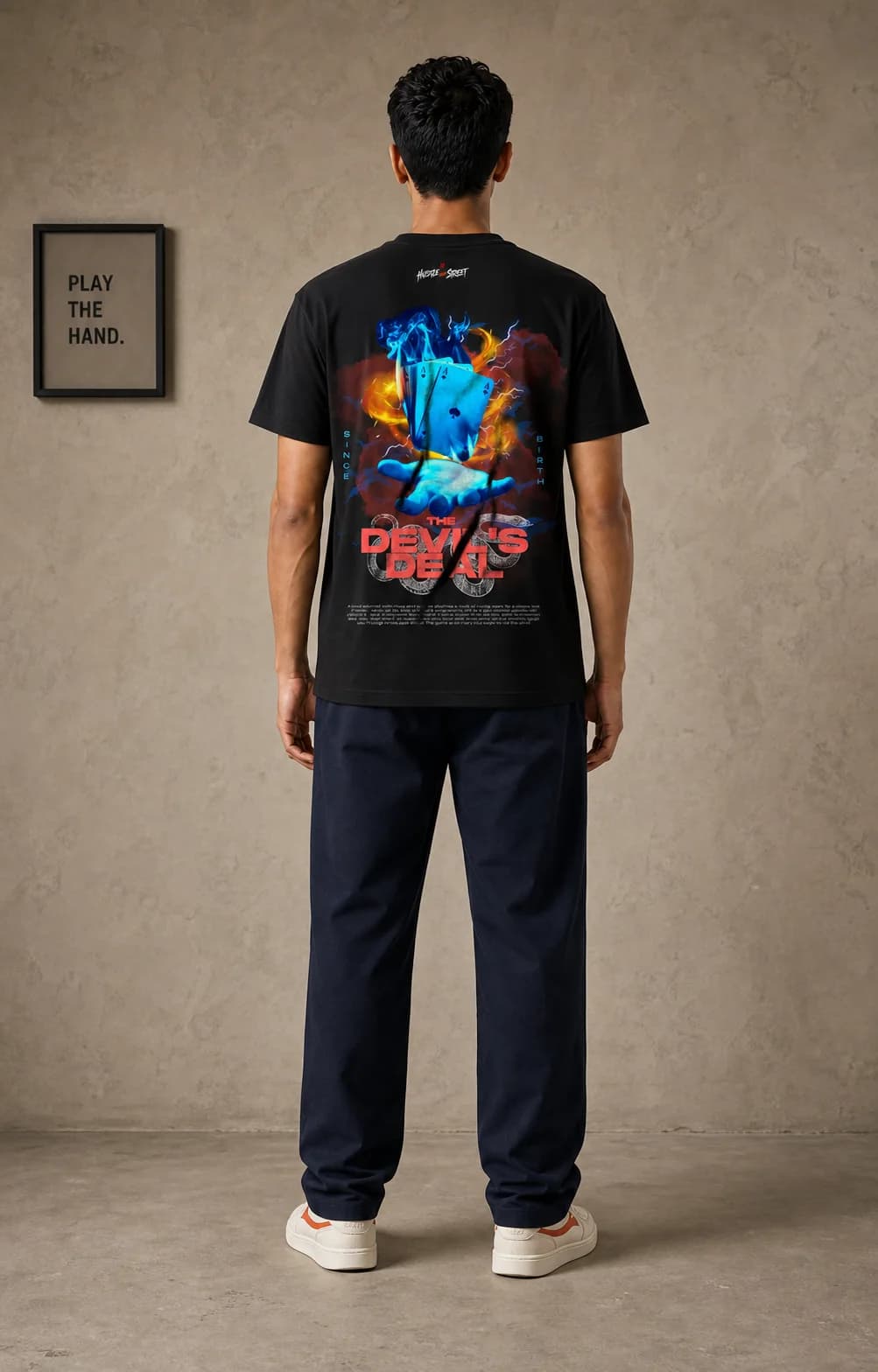 THE DEVILS DEAL: Back model view