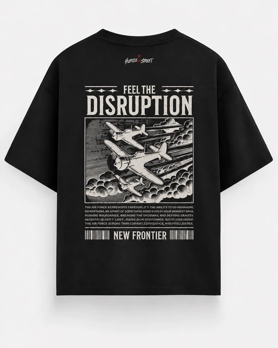 THE DISRUPTOR OVERSIZED Back oversized flatlay view