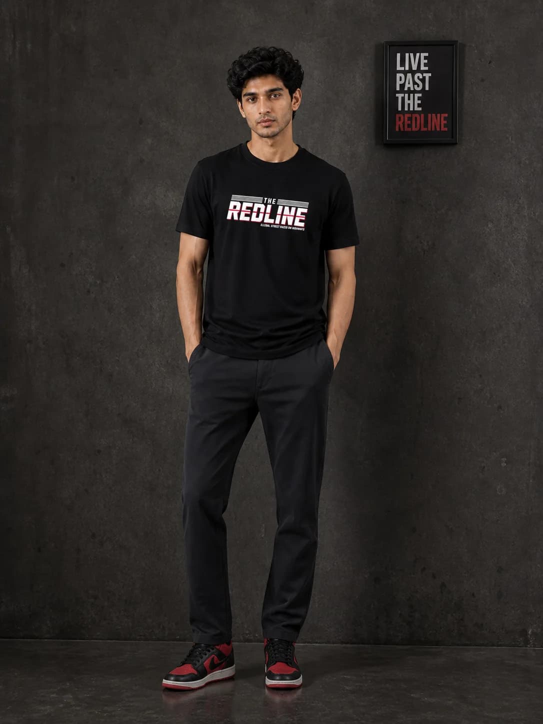 THE REDLINE: Front model view