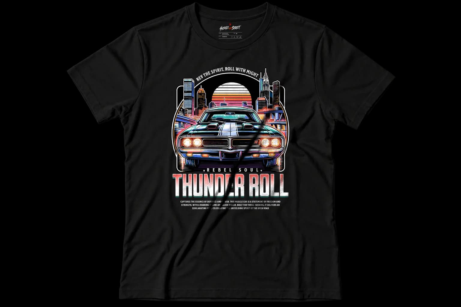 THUNDER ROLL Front flatlay view