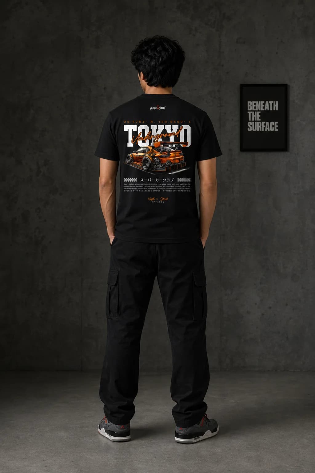 TOKYO UNDERGROUND: Back model view