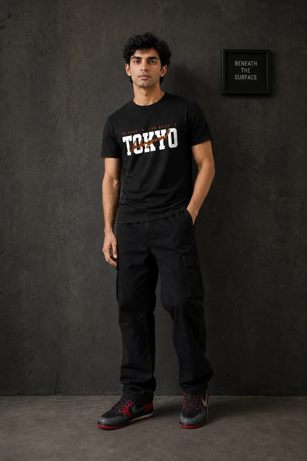 TOKYO UNDERGROUND: Front model view