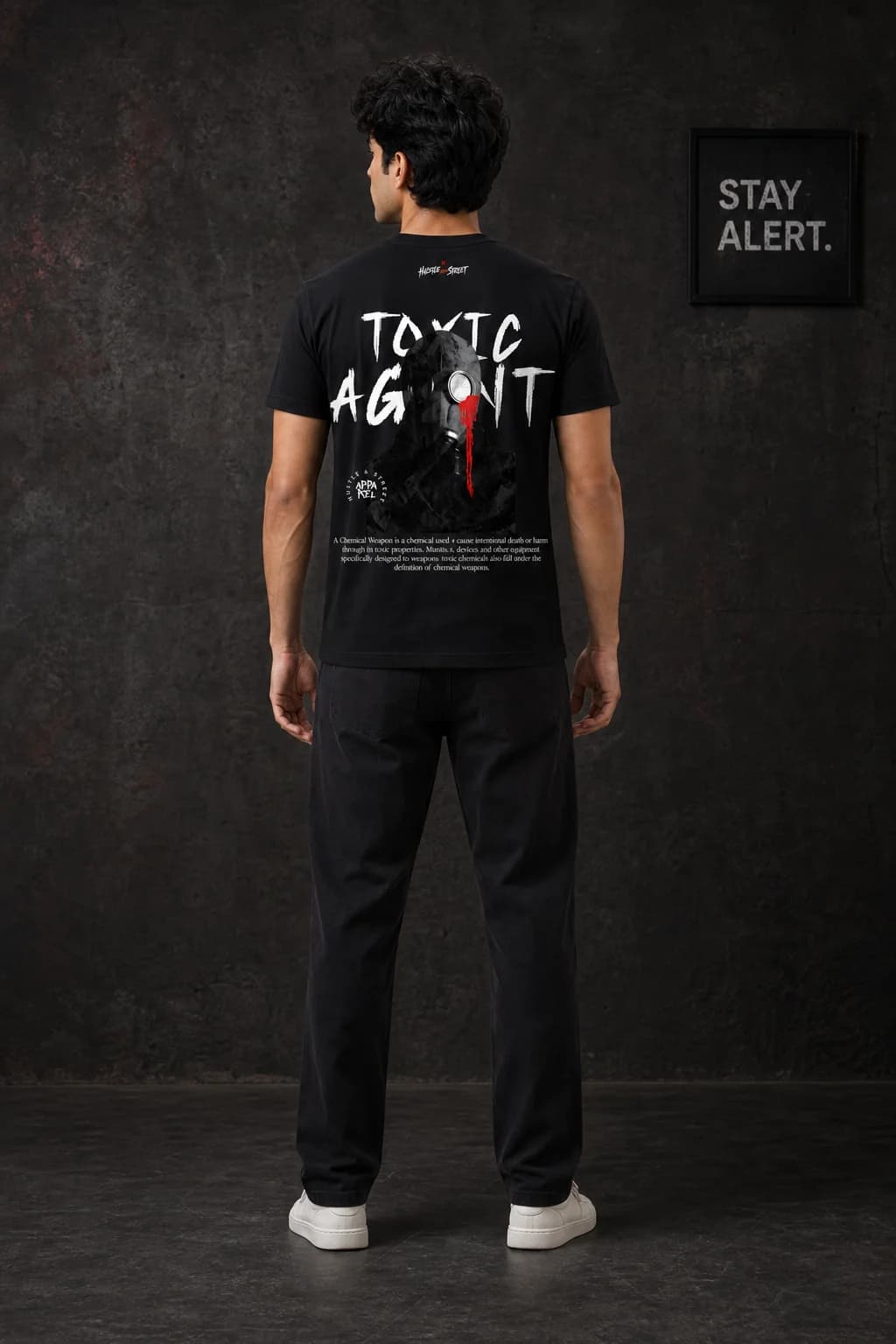 TOXIC AGENT: Back model view