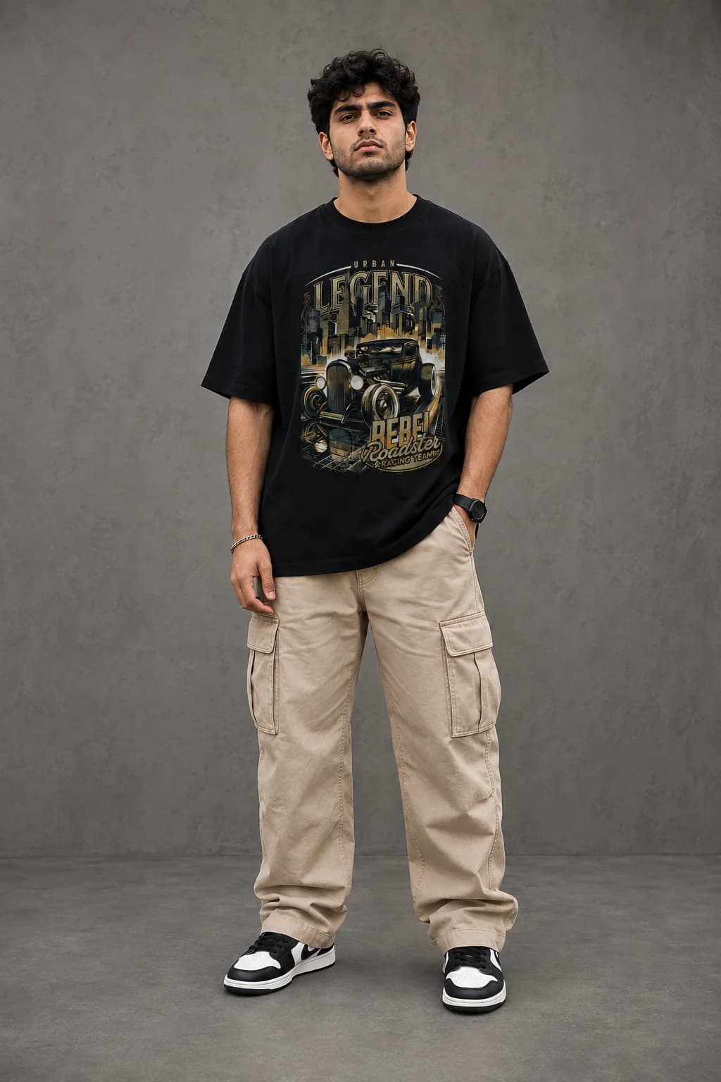 URBAN LEGEND OVERSIZED: Front oversized model view