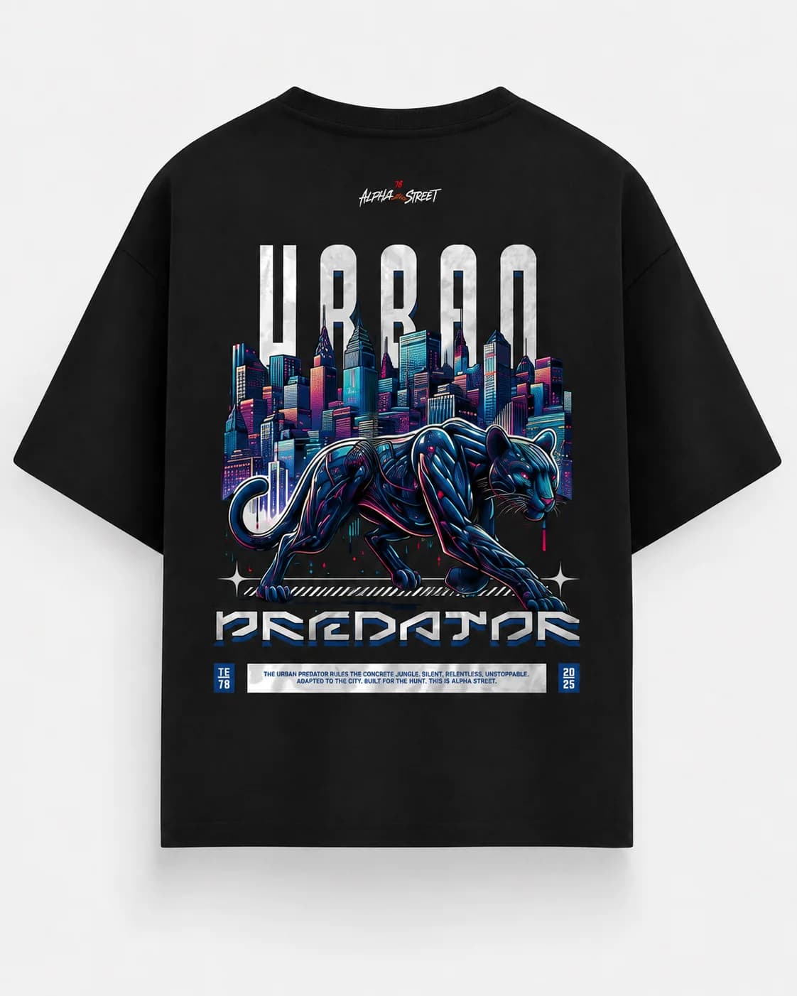 URBAN PREDATOR OVERSIZED Back oversized flatlay view