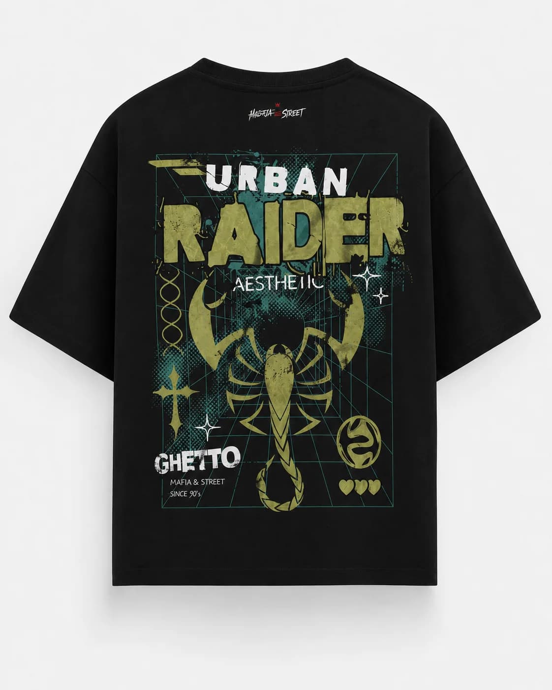 URBAN RAIDER OVERSIZED Back oversized flatlay view