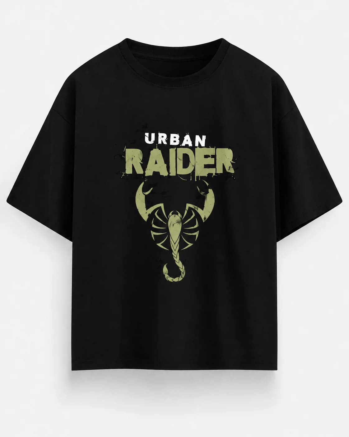 URBAN RAIDER OVERSIZED Front oversized flatlay view