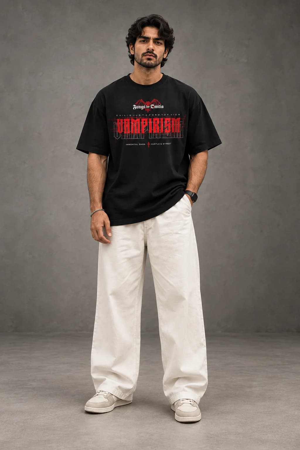 VAMPIRISM OVERSIZED: Front oversized model view
