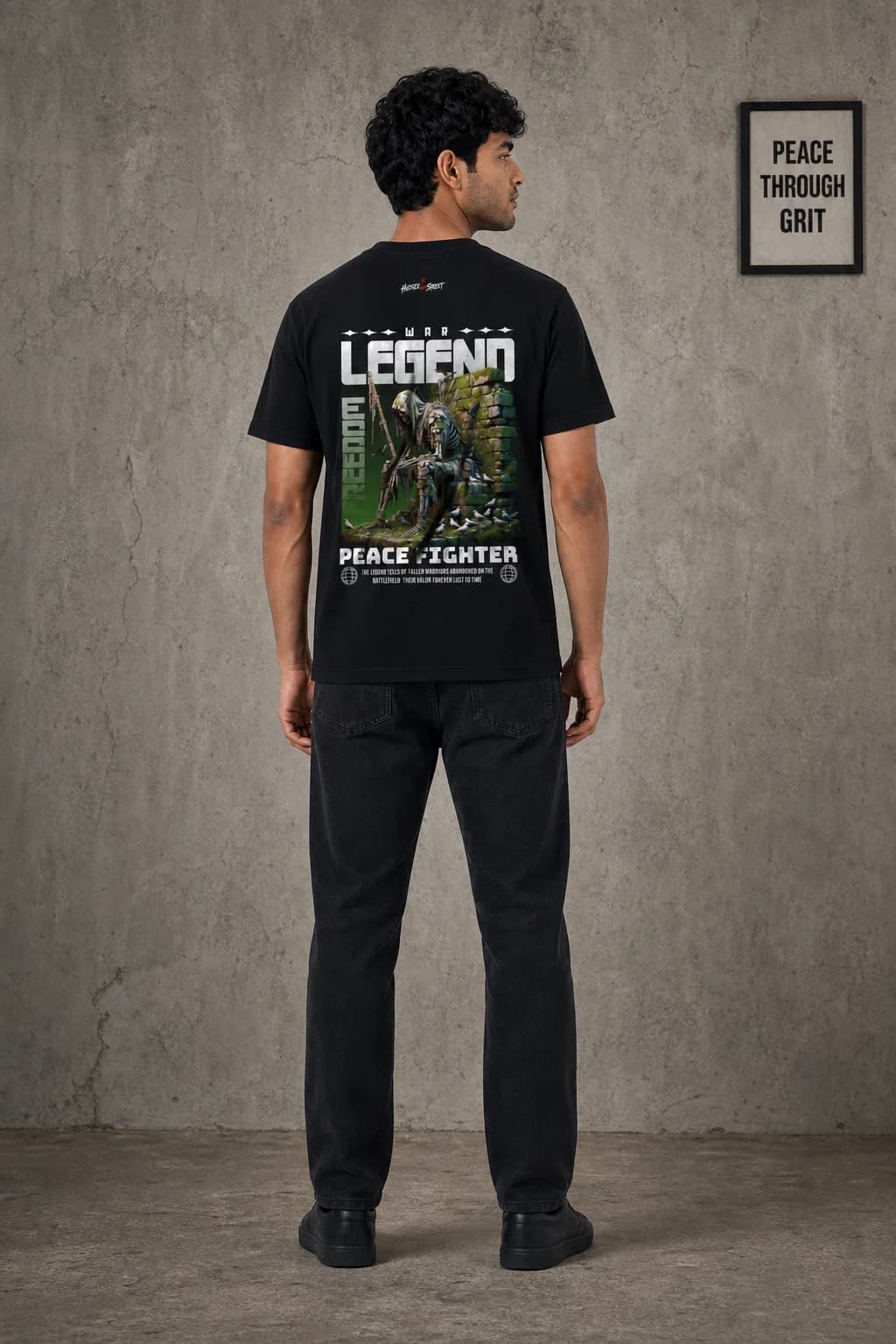 WAR LEGEND PEACE FIGHTER: Back model view