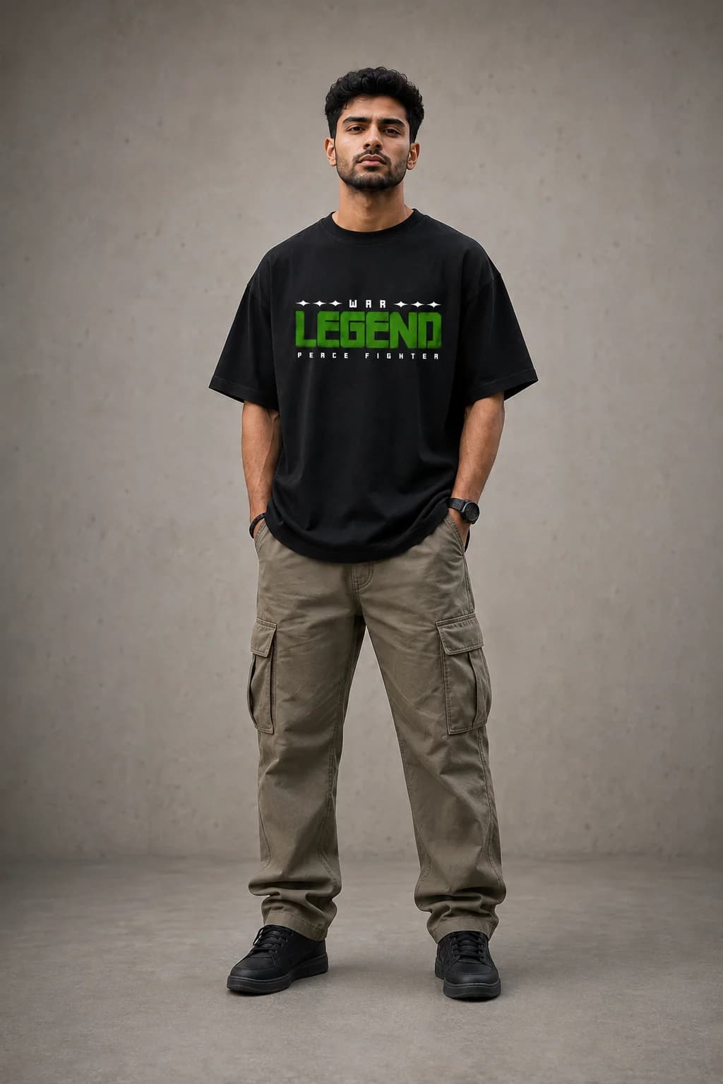 WAR LEGEND PEACE FIGHTER OVERSIZED: Front oversized model view