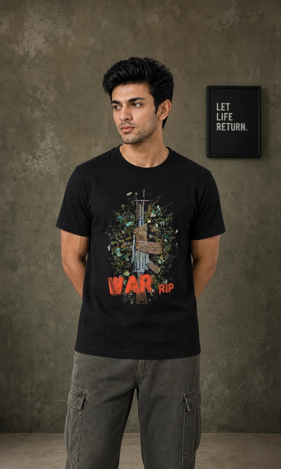 WAR RIP: Back model view