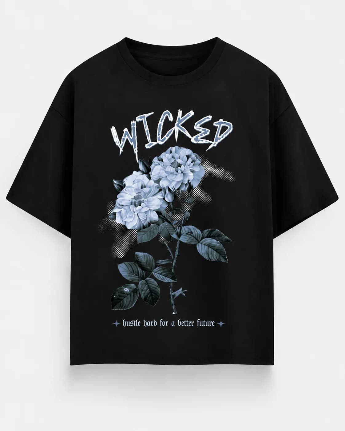 WICKED OVERSIZED Front oversized flatlay view